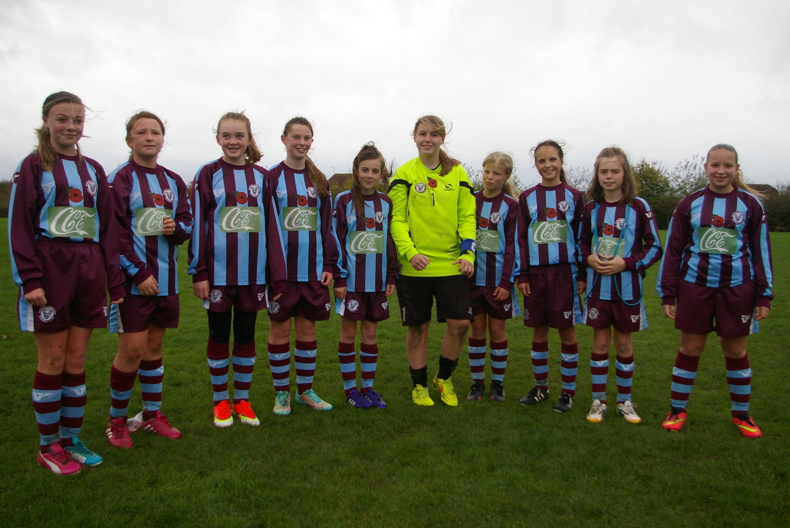 lionesses – u13 clarets
