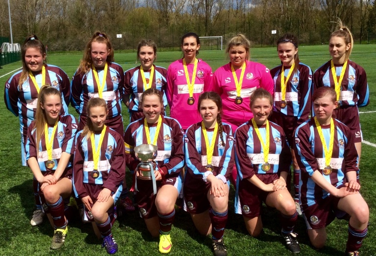 U18s BEDS.FA COUNTY CUP CHAMPS FOR 2nd YEAR IN A ROW! Woburn